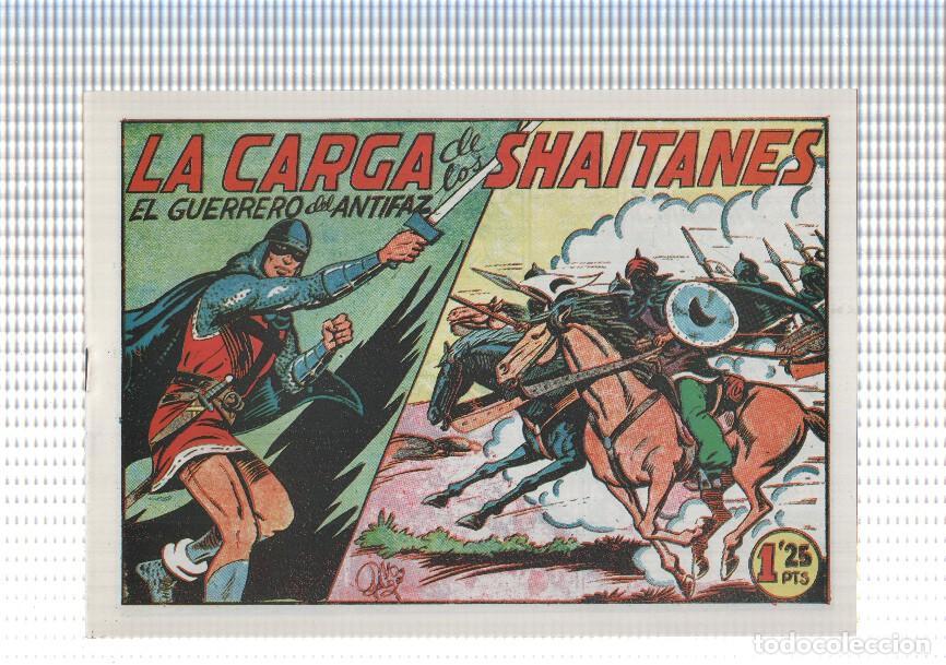 Comics : Facsimil: El Guerrero del Antifaz numero 166: la carga de los shaitanes - Manuel Gago
