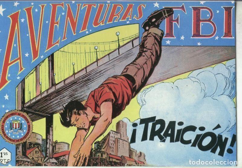C&oacute;mics: Facsimil Aventuras del FBI numero 125: Traicion - Luis Bermejo-Lopez Blanco
