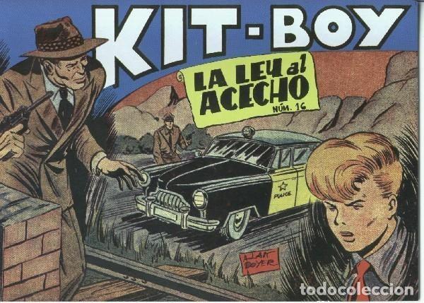 C&oacute;mics: Facsimil: Kit Boy 2a serie, numero 16: La ley al acecho - Alan Doyer - Foto 1