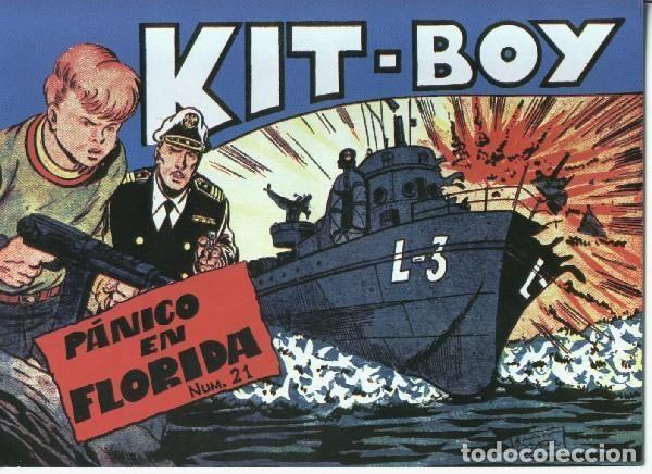 C&oacute;mics: Facsimil: Kit Boy 2a serie, numero 21: Panico en Florida - Alan Doyer - Foto 1