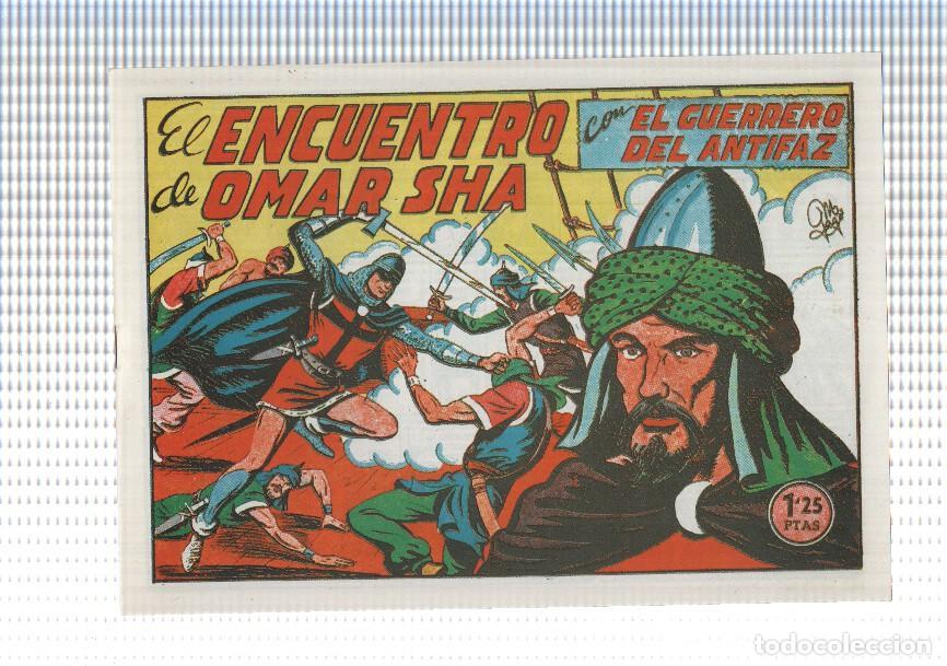 Comics: Facsimil: El Guerrero del Antifaz numero 168: El encuentro de Omar Sha - Manuel Gago