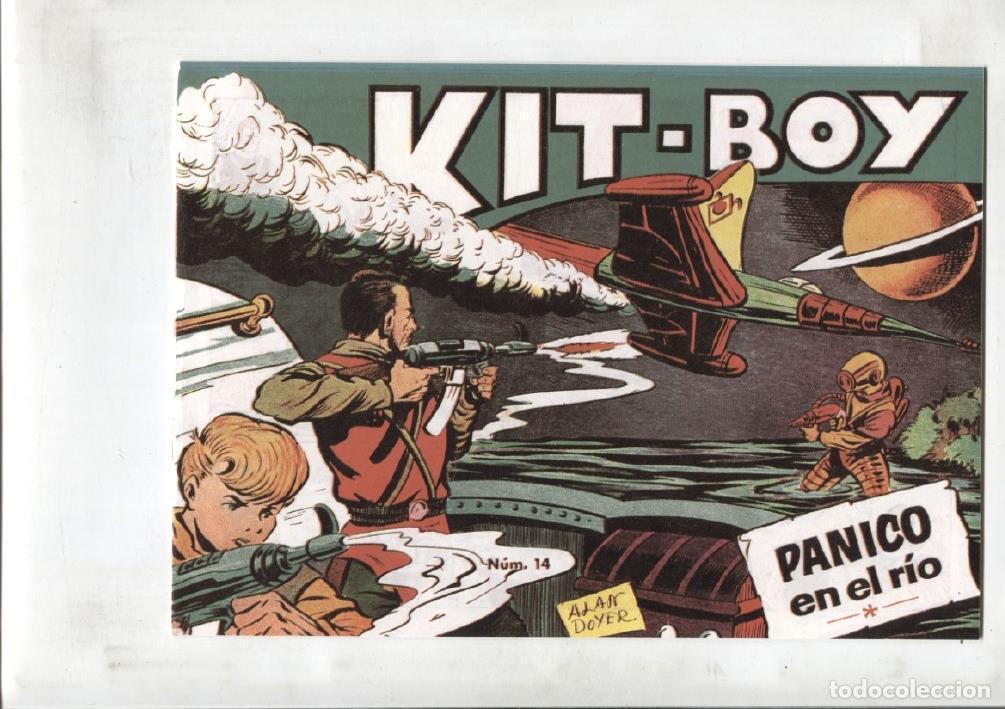 C&oacute;mics: Facsimil: Kit Boy 1a serie, numero 14: Panico en el rio - Alan Doyer - Foto 1