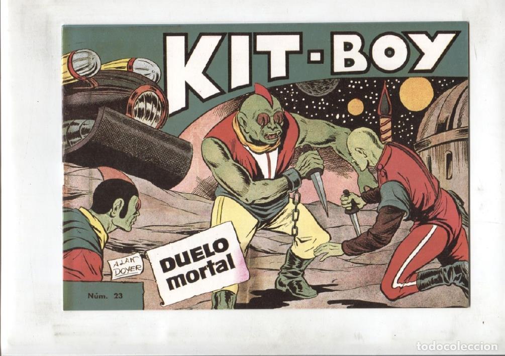 C&oacute;mics: Facsimil: Kit Boy 1a serie, numero 23: Duelo mortal - Alan Doyer - Foto 1