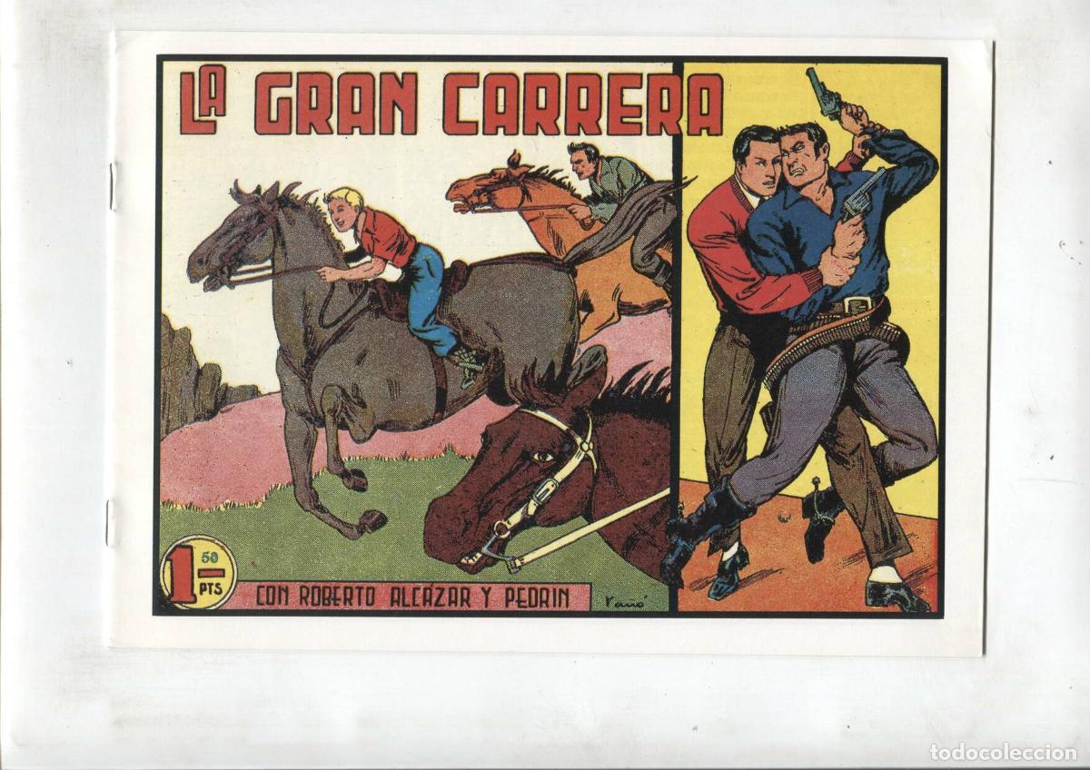 Fumetti: Facsimil: Roberto Alcazar y Pedrin numero 158: La gran carrera - Varios