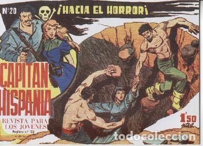 C&oacute;mics: Facsimil: Capitan Hispania numero 20: Hacia el horror - Gonzalez Alacreu - Foto 1