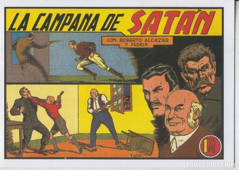 Comics: Facsimil: Roberto Alcazar y Pedrin numero 144: La campana de Satan - Varios