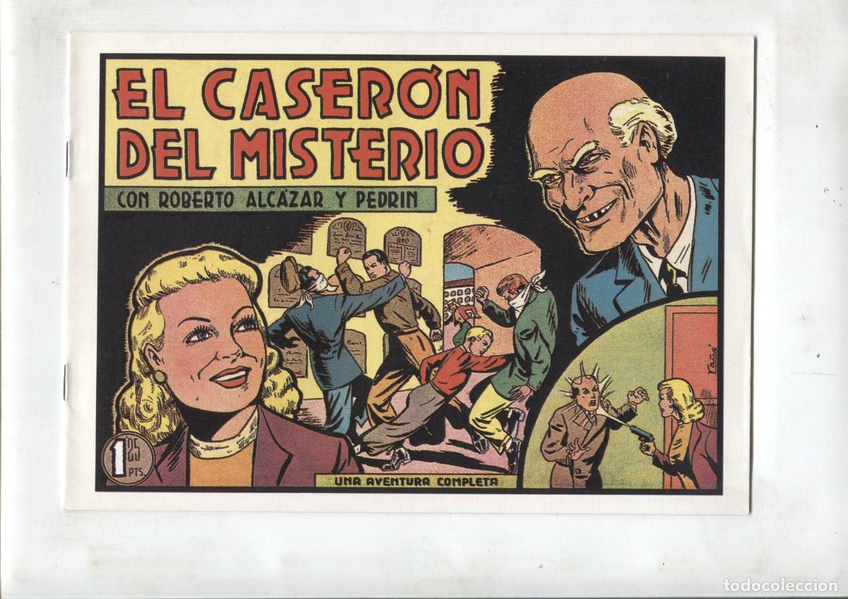 Comics: Facsimil: Roberto Alcazar y Pedrin numero 227: El caseron del misterio - Varios