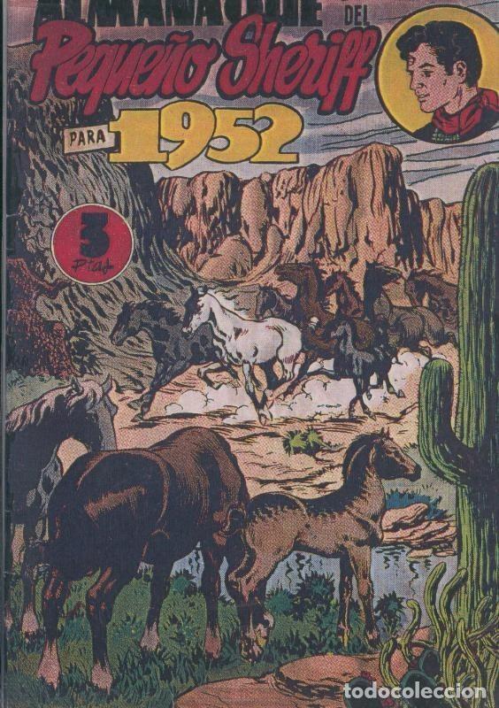 Comics: Facsimil: El Peque&ntilde;o Sheriff almanaque para 1952: La mascara de Prairie Town - Zuffi