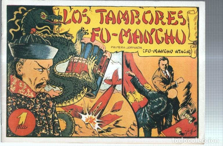 Fumetti: Facsimil: Los Tambores de Fu Manchu , jornada primera: Fu Manchu ataca - Jose Grau