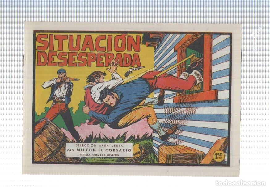 Fumetti: Facsimil: Milton el Corsario numero 096: Situacion desesperada - Va&ntilde;o