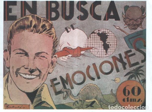 C&oacute;mics: Facsimil: En busca de emociones (dibujo de Sabates) - Varios - Foto 1