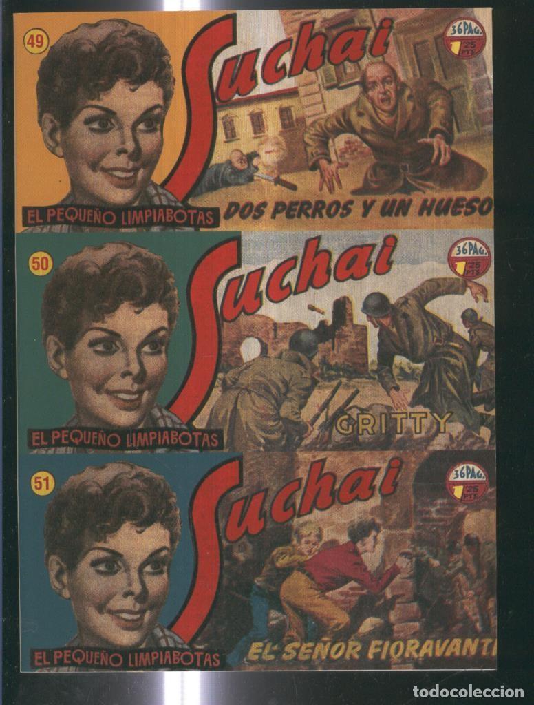 C&oacute;mics: Facsimil: Suchai 3 en 1 numero 049/051: El se&ntilde;or Fioravanti-Dos perros y un hueso-Gritty - Paludetti