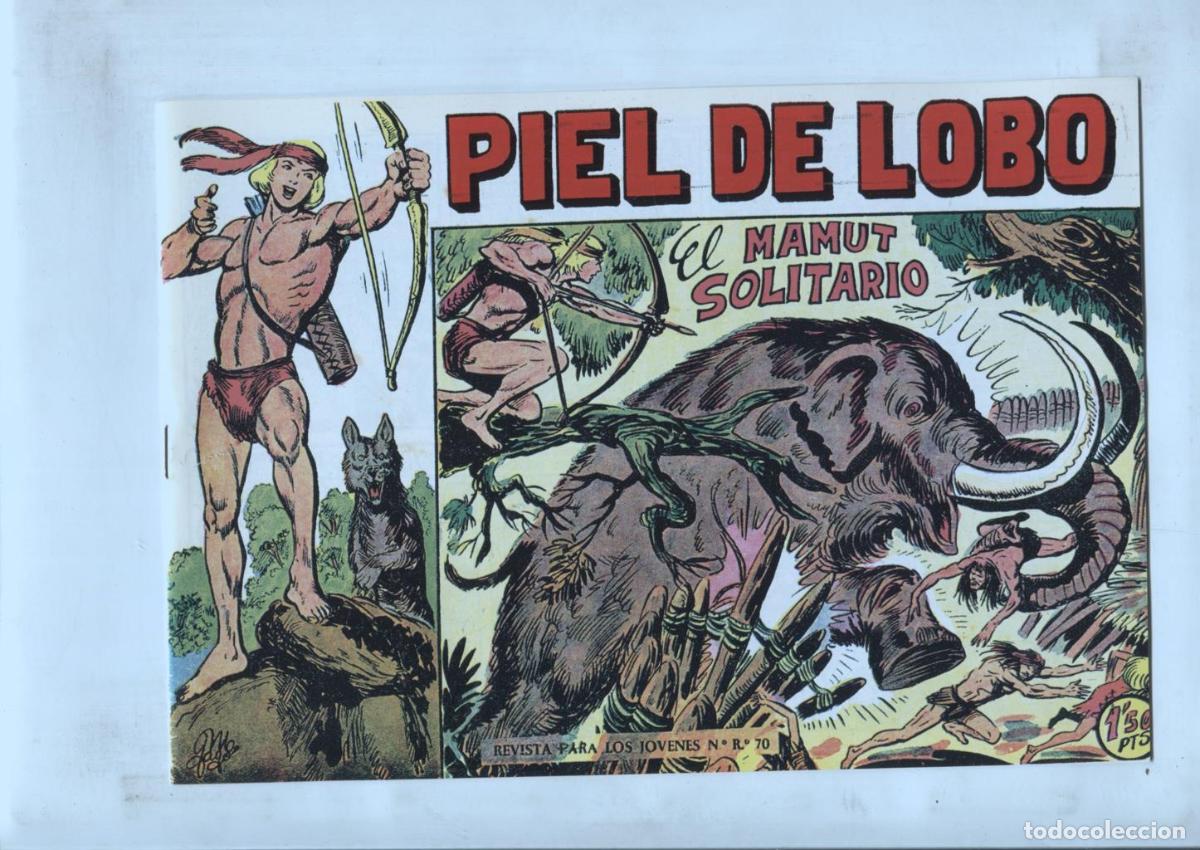 C&oacute;mics: Facsimil: Piel de Lobo numero 11: El mamut solitario - Manuel Gago