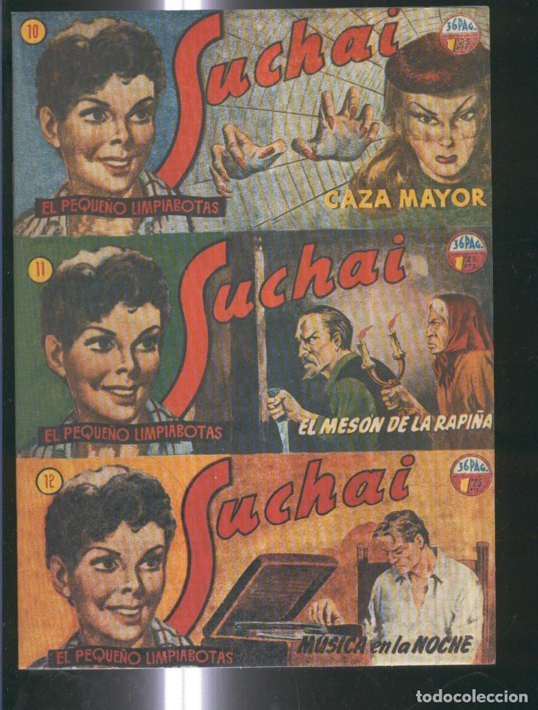 C&oacute;mics: Facsimil: Suchai 3 en 1 numero 010/012: Caza Mayor-Musica en la noche-El meson de la rapi&ntilde;a - Palude
