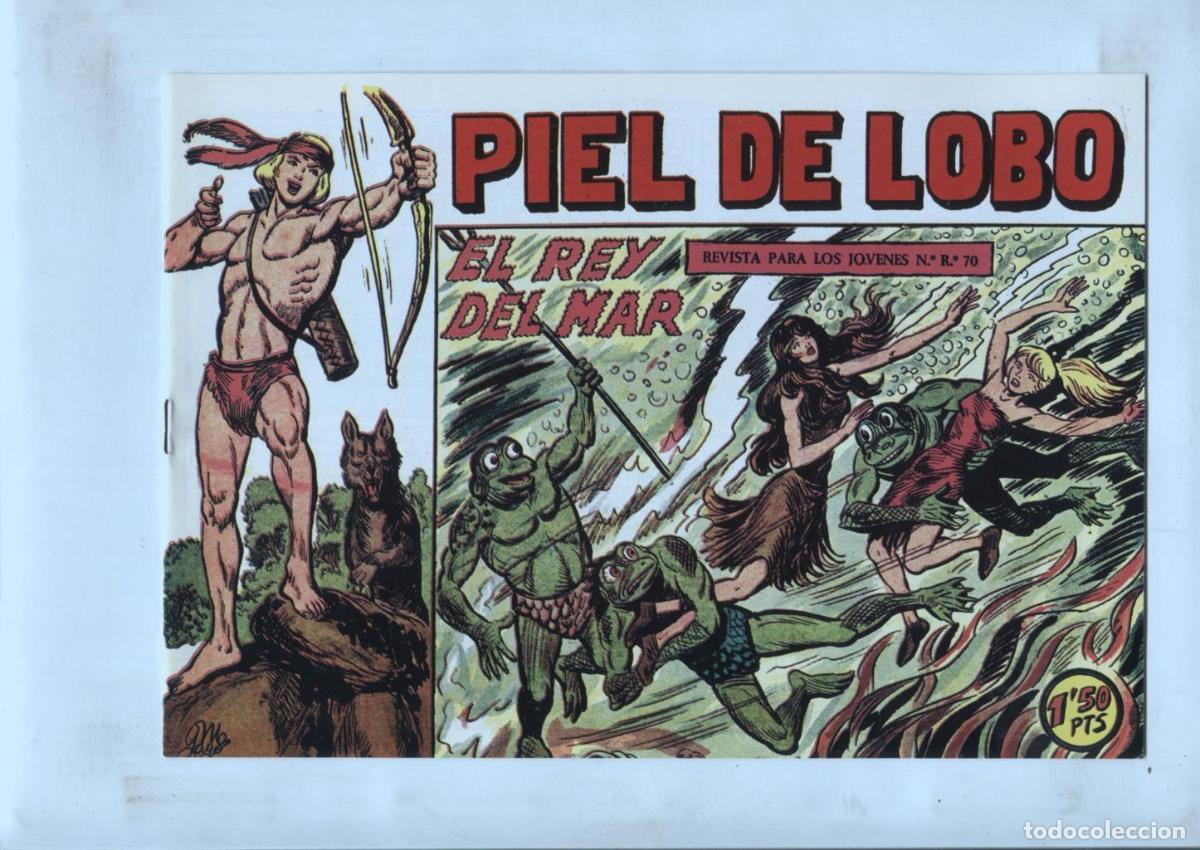 C&oacute;mics: Facsimil: Piel de Lobo numero 16: El rey del mar - Manuel Gago - Foto 1