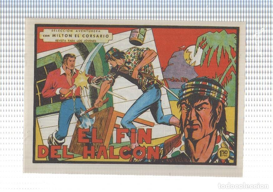 C&oacute;mics: Facsimil: Milton el Corsario numero 105: El fin del halcon - Va&ntilde;o - Foto 1