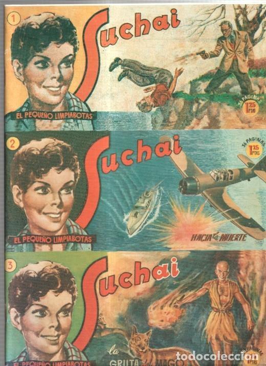 C&oacute;mics: Facsimil: Suchai 3 en 1 numero 001/003: Suchai-Hacia la muerte-La gruta del mago - Paludetti