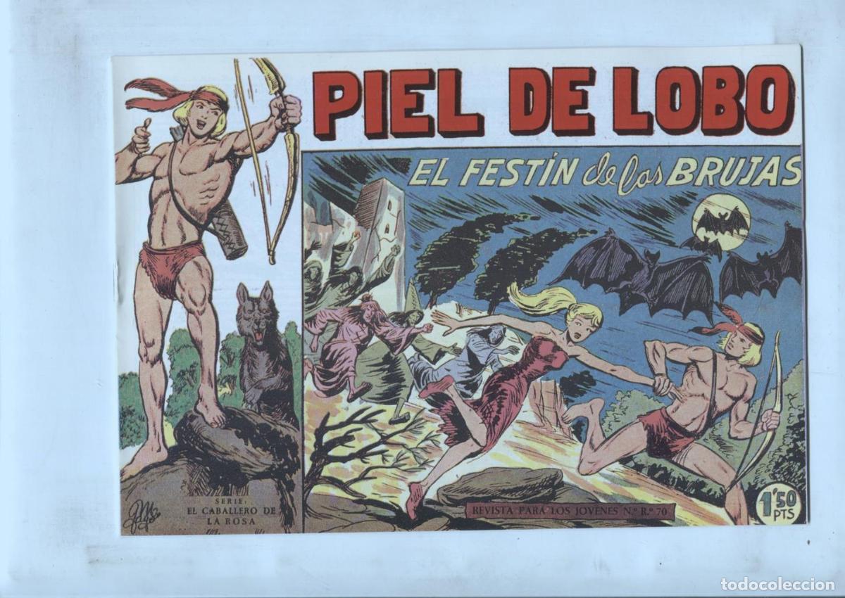C&oacute;mics: Facsimil: Piel de Lobo numero 26: El festin de las brujas - Manuel Gago