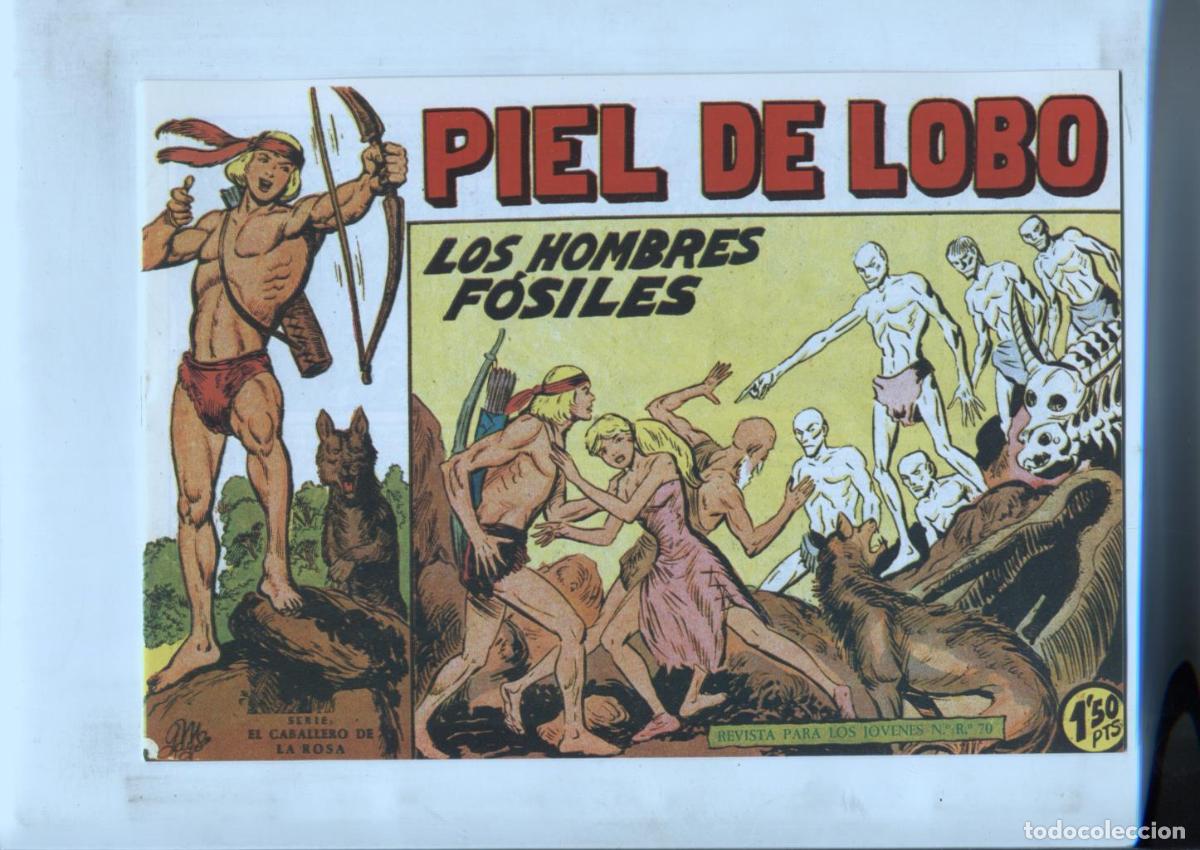 C&oacute;mics: Facsimil: Piel de Lobo numero 36: Los hombres fosiles - Manuel Gago