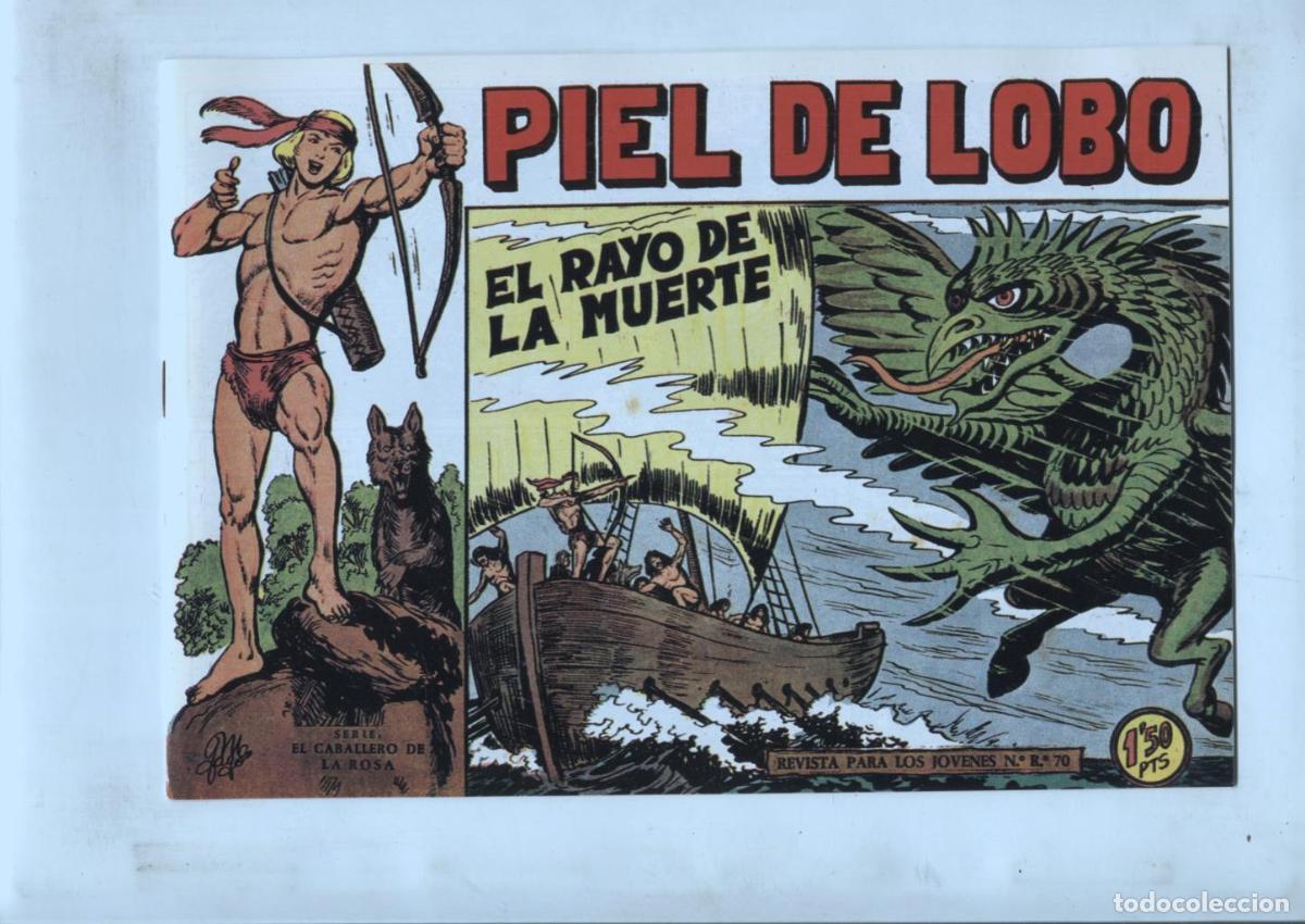C&oacute;mics: Facsimil: Piel de Lobo numero 42: El rayo de la muerte - Manuel Gago