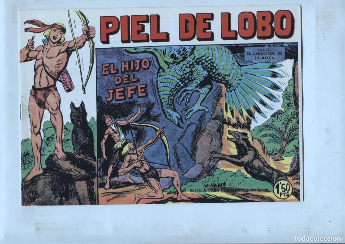 Comics: Facsimil: Piel de Lobo numero 02: El hijo del jefe - Manuel Gago