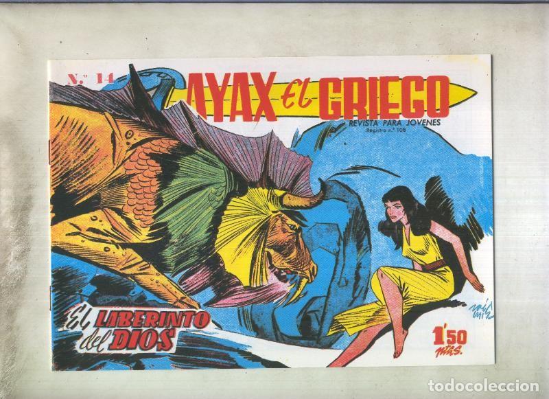 C&oacute;mics: Facsimil: Ayax el Griego numero 14: El laberinto del Dios - Jose Luis - Foto 1