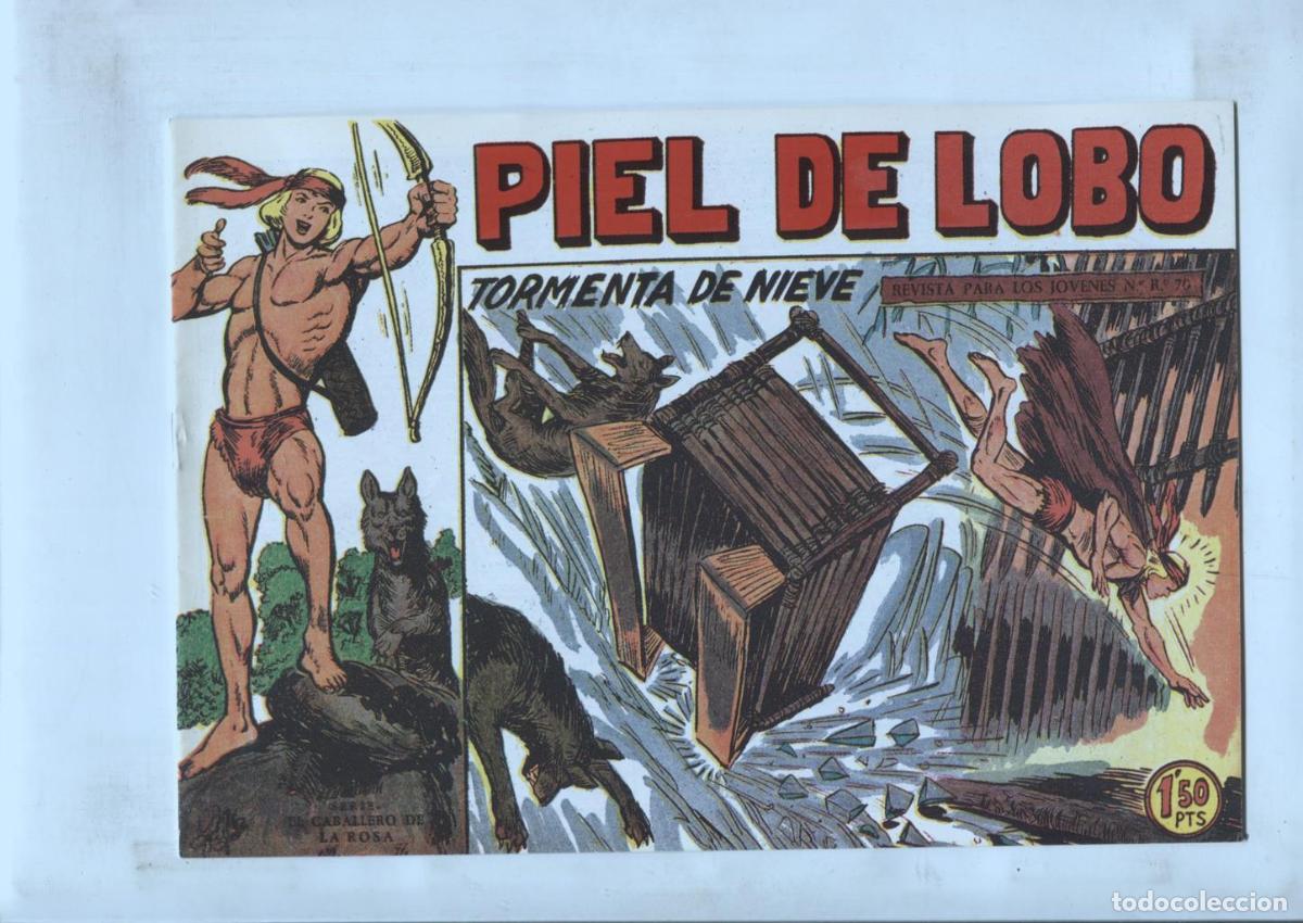 C&oacute;mics: Facsimil: Piel de Lobo numero 32: Tormenta de nieve - Manuel Gago