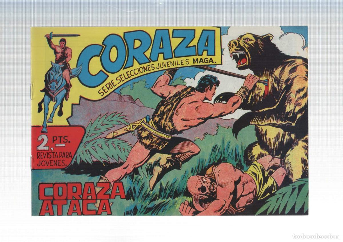 C&oacute;mics: Coraza,facsimil numero 03: Coraza ataca - Lopez Fajardo