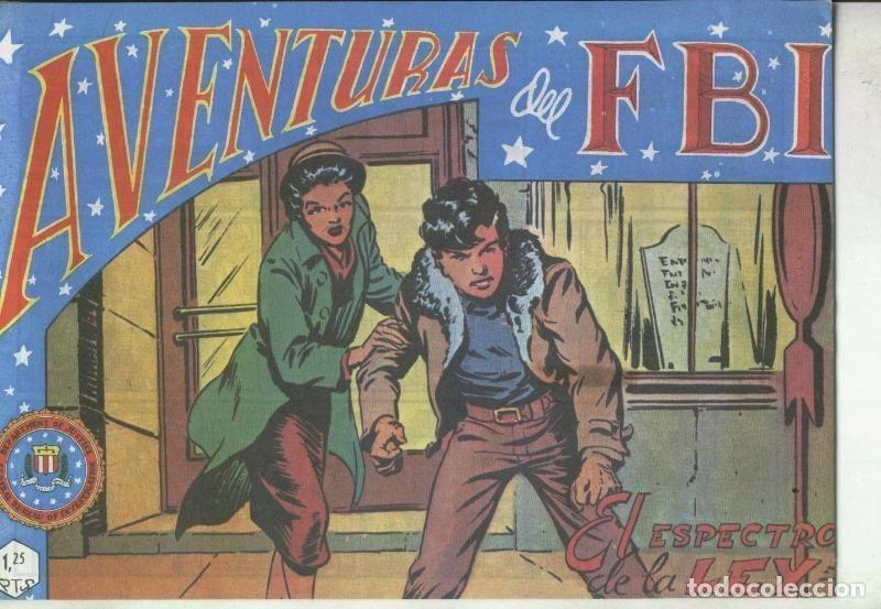 C&oacute;mics: Aventuras del FBI facsimil numero 043: El espectro de la ley - Luis Bermejo-Lopez Blanco