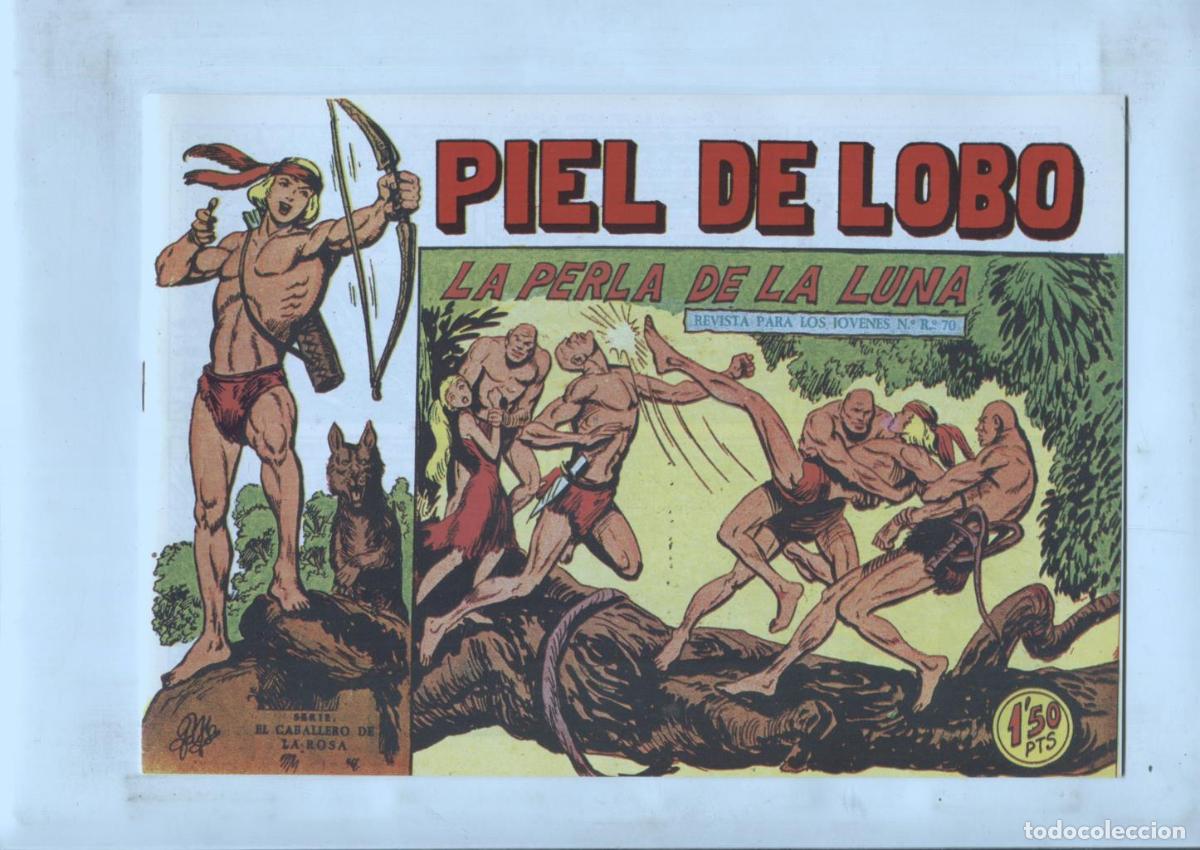 C&oacute;mics: Facsimil: Piel de Lobo numero 43: La perla de la luna - Manuel Gago