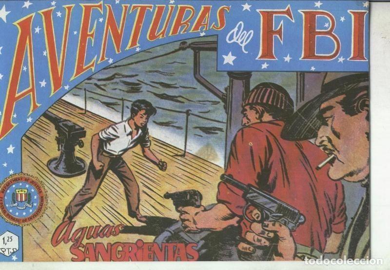 Comics: Aventuras del FBI facsimil numero 038: Aguas sangrientas - Luis Bermejo-Lopez Blanco