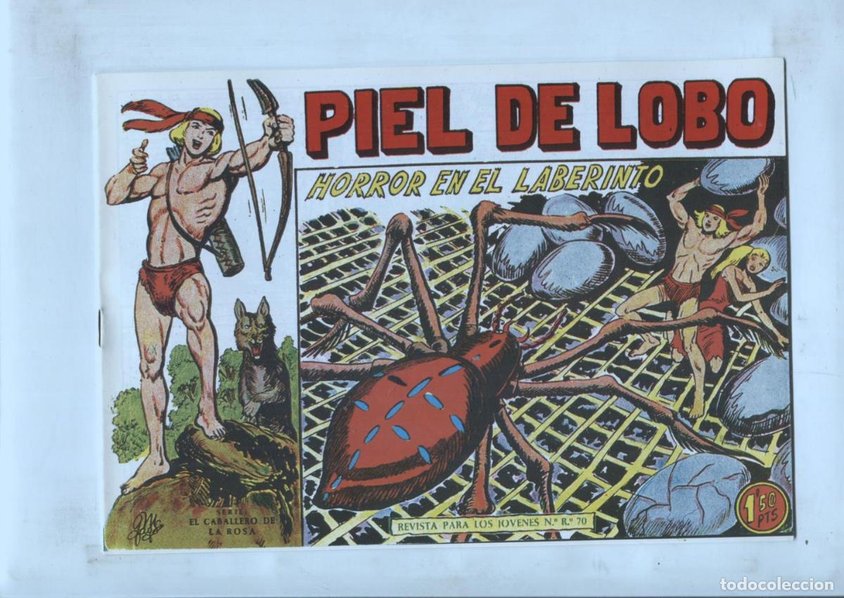 C&oacute;mics: Facsimil: Piel de Lobo numero 48: Horror en el laberinto - Manuel Gago