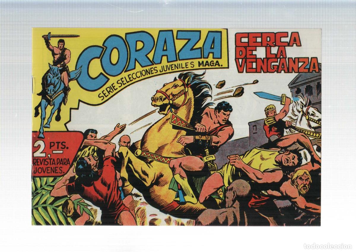 C&oacute;mics: Coraza, facsimil numero 15: cerca de la venganza - Lopez Fajardo