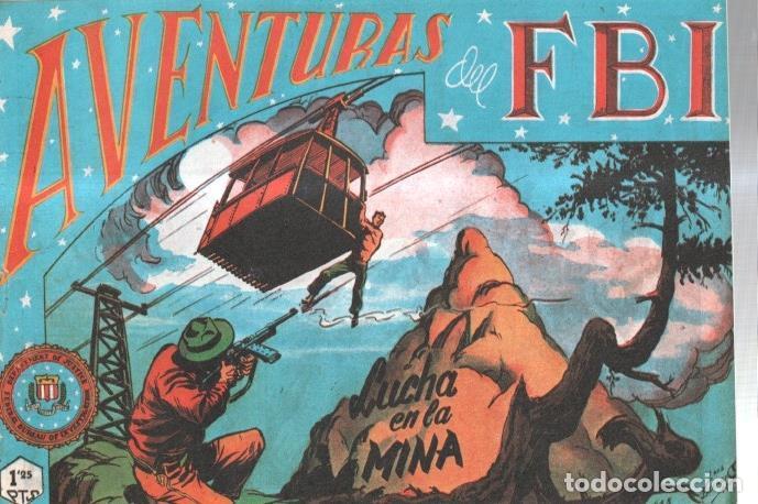 C&oacute;mics: Aventuras del FBI facsimil numero ?: Lucha en la mina - Luis Bermejo
