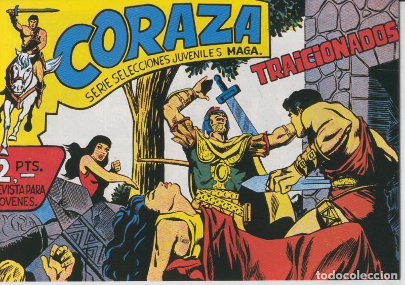 C&oacute;mics: Coraza, facsimil numero 22: Traicionados - Lopez Fajardo