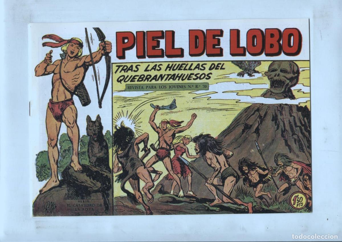 C&oacute;mics: Facsimil: Piel de Lobo numero 63: Tras las huellas del quebrantahuesos - Manuel Gago