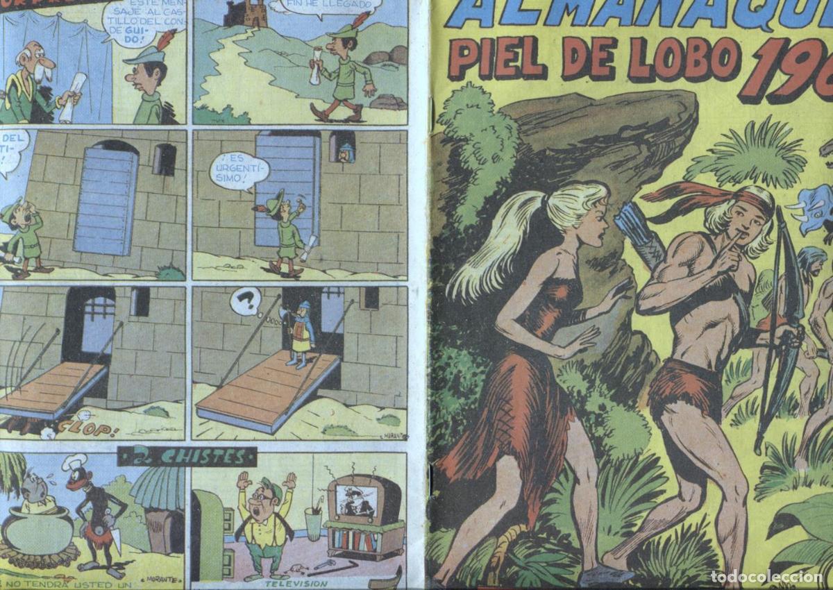 C&oacute;mics: Facsimil: Piel de Lobo almanaque para 1960 - Manuel Gago