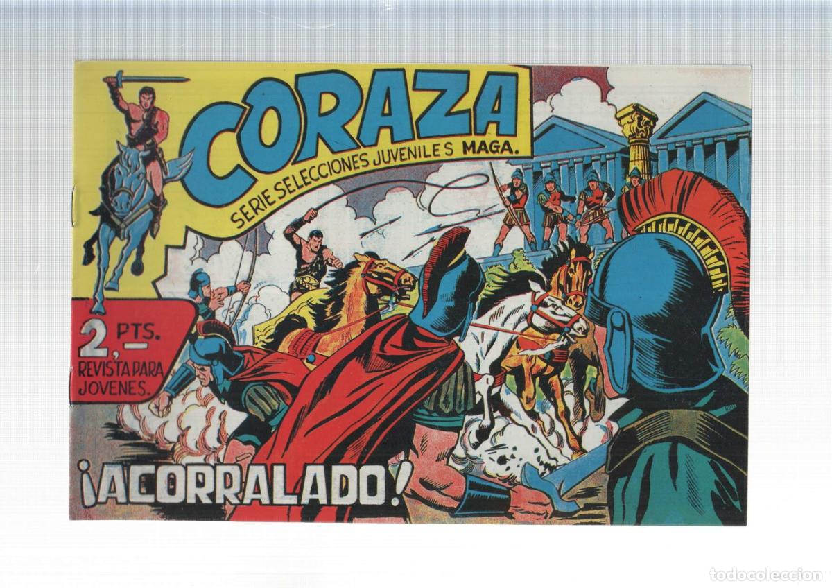 Comics: Coraza, facsimil numero 04: Acorralado - Lopez Fajardo