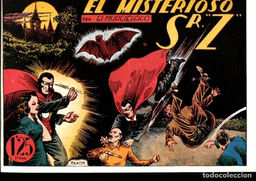 C&oacute;mics: Facsimil: El murcielago numero 3: El misterioso sr. Z - Boixcar