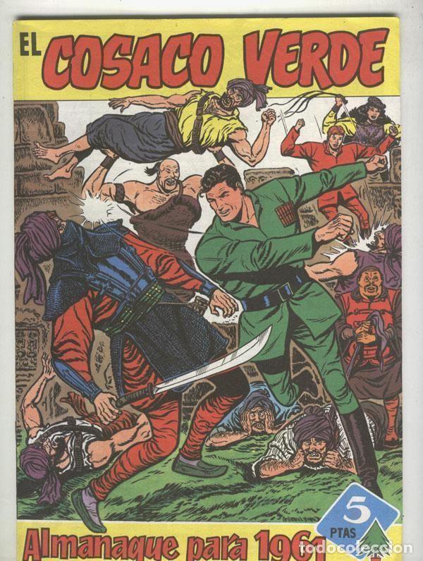 C&oacute;mics: El Cosaco Verde almanaque facsimil 1961: El tigre de Randang - Fernando Costa