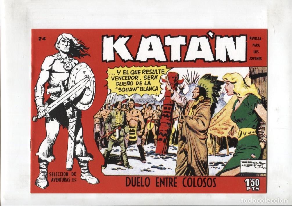 C&oacute;mics: Facsimil: Katan numero 24: Duelo entre colosos - Brocal Remohi