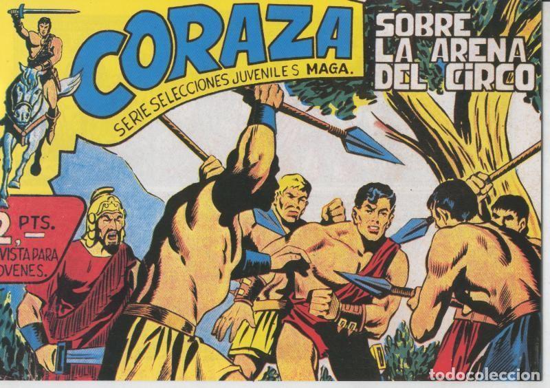 C&oacute;mics: Coraza, facsimil numero 23: Sobre la arena del circo - Lopez Fajardo