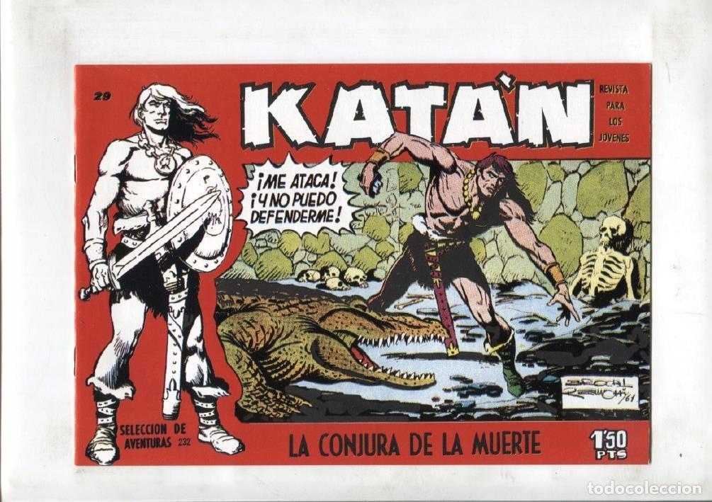 C&oacute;mics: Facsimil: Katan numero 29: La conjura de la muerte - Brocal Remohi