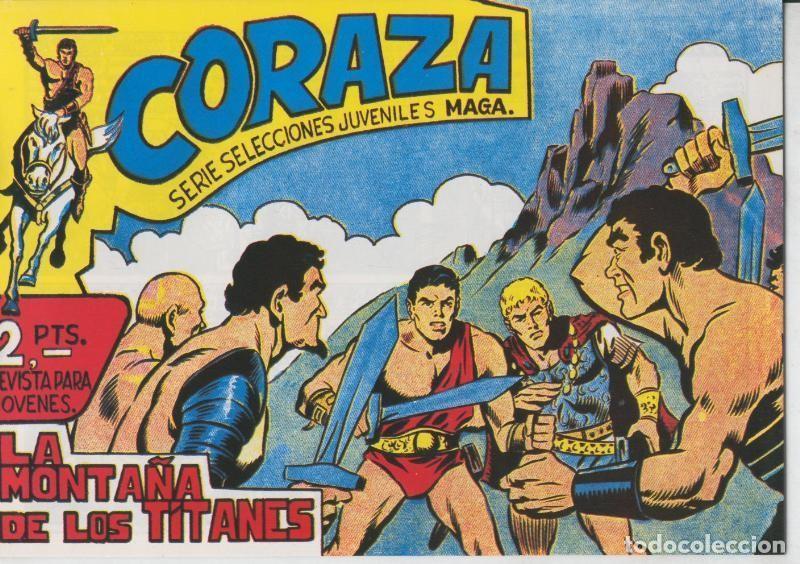 C&oacute;mics: Coraza, facsimil numero 34: La monta&ntilde;a de los titanes - Lopez Fajardo