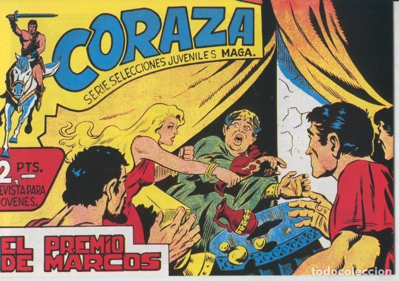 C&oacute;mics: Coraza, facsimil numero 39: El premio de Marcos - Lopez Fajardo