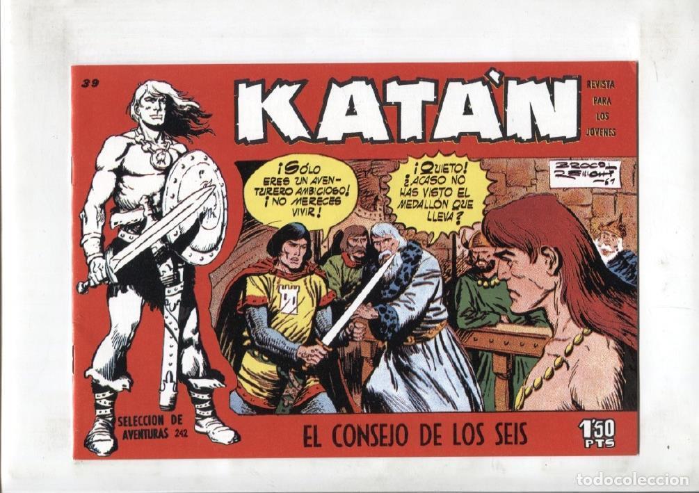 C&oacute;mics: Facsimil: Katan numero 39: El consejo de los seis - Brocal Remohi