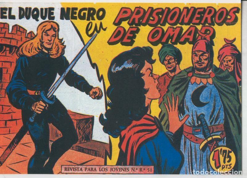 C&oacute;mics: Facsimil: El Duque Negro numero 12: Prisioneros de Omar - Manuel Gago - Foto 1