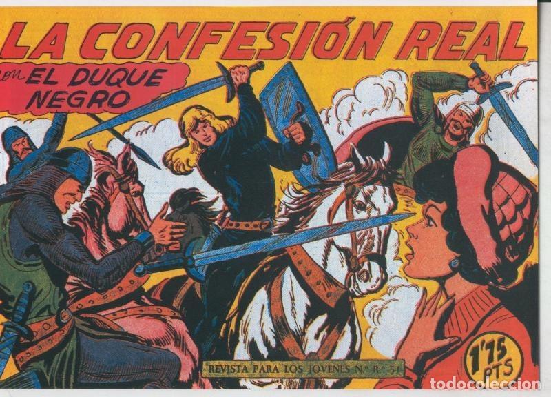 C&oacute;mics: Facsimil: El Duque Negro numero 17: La confesion real - Manuel Gago - Foto 1