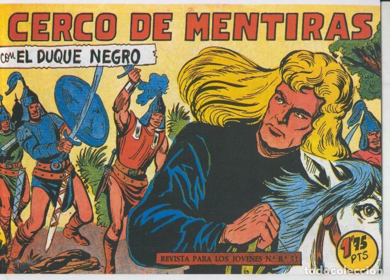 C&oacute;mics: Facsimil: El Duque Negro numero 28: Cerco de mentiras - Manuel Gago - Foto 1
