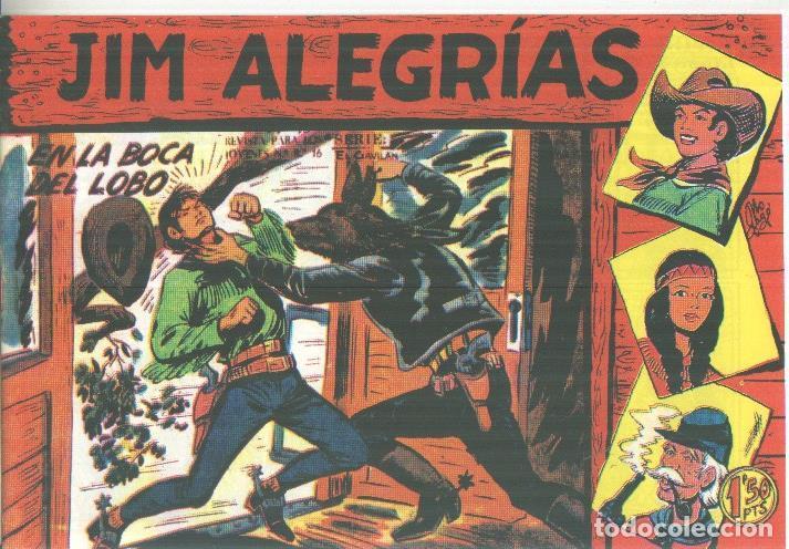 Comics: Facsimil: Jim Alegrias numero 31: En la boca del lobo - Manuel Gago